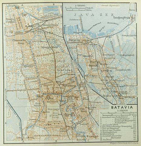 The year the Dutch set up trade headquarters at Batavia, on Java