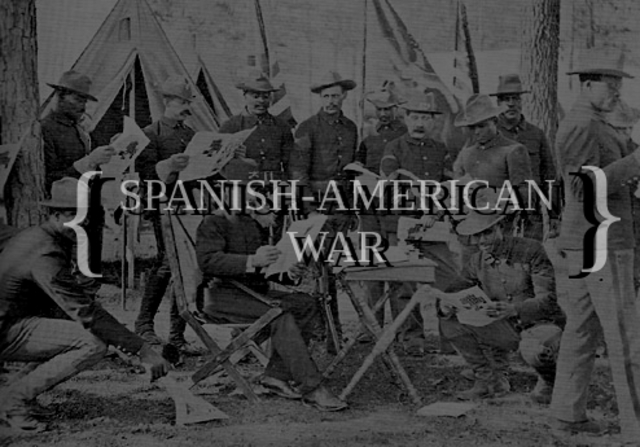 { US declares was on Spain }