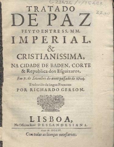 FIRMA DEL TRATADO DE PAZ