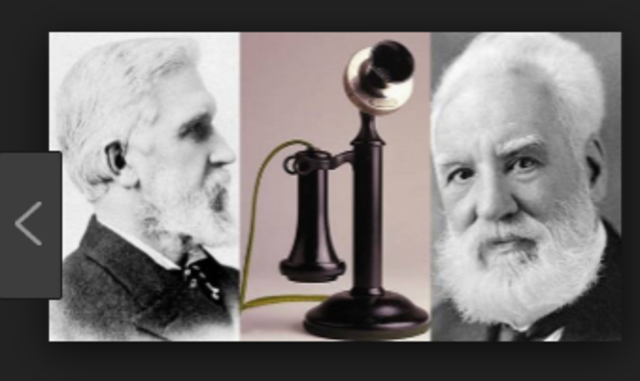 Alexander Graham Bell invents the telephone