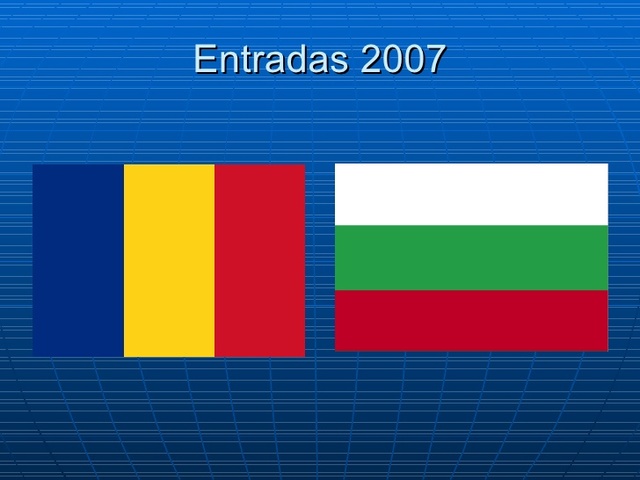 INGRESAN 2 NUEVOS PAÍSES A LA UNIÓN EUROPEA