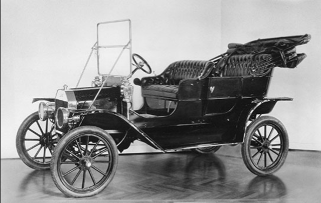 Henry Ford produces his first Model T