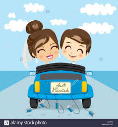 5.	I left for my honeymoon in 2006