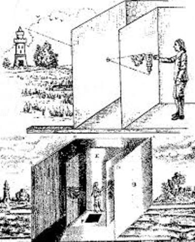 Leonardo Da Vinci,  "máquina para capturar imágenes"