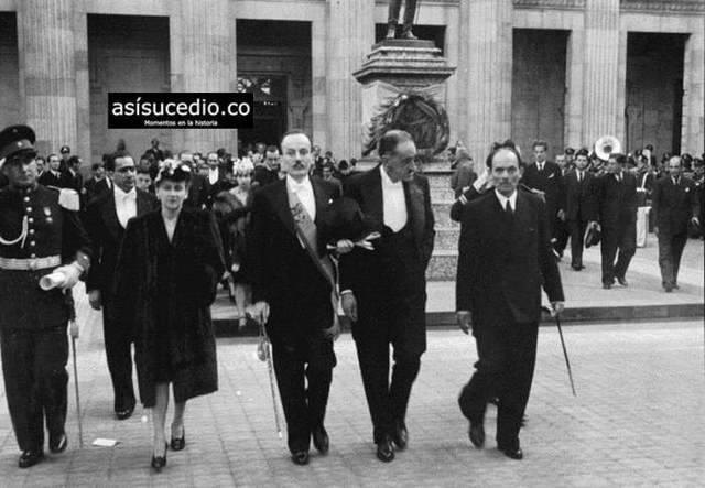 Posesión del ex presidente Alberto Lleras Camargo