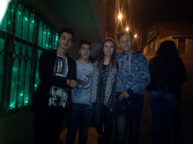 festividades con amigos