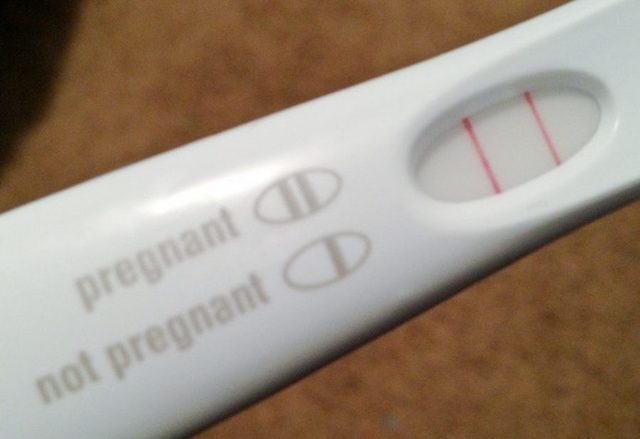 Noticia de que estoy embarazada