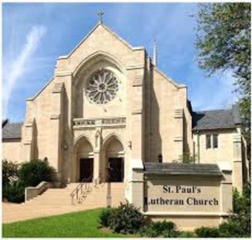 The year of the start of the Lutheran Church