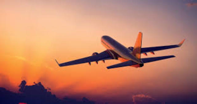 Mi primera vez en avion