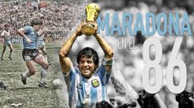 Argentina, con Maradona, gana el Mundial del 86