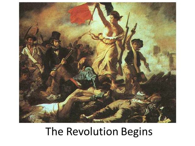 The beginning of the revolution