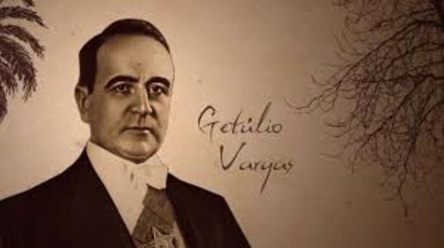 Presidencia en Brasil de Getulio Vargas, que establece un régimen autoritario y corporativista (Estado Novo).