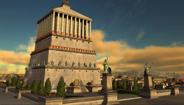 Le mausolé d'Halicarnasse