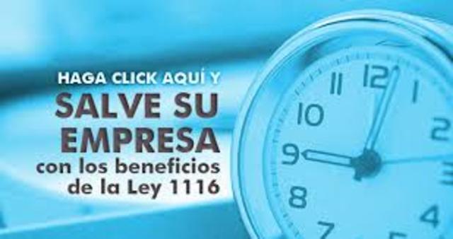 LEY 1116 DE 2006