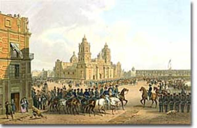 Start of the Mexican War