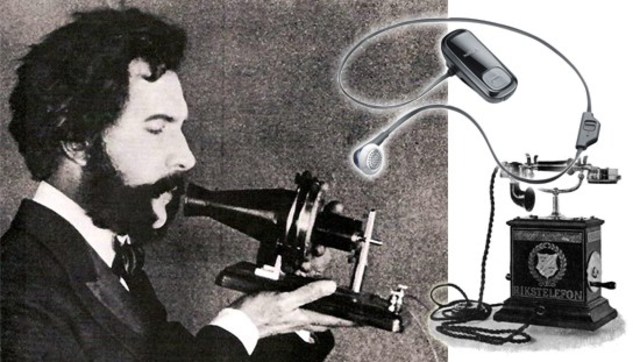 Alexander Graham Bell invents the telephone