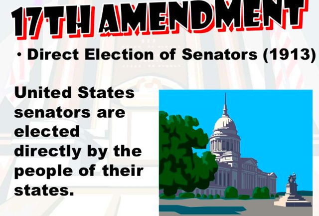 17th amendment