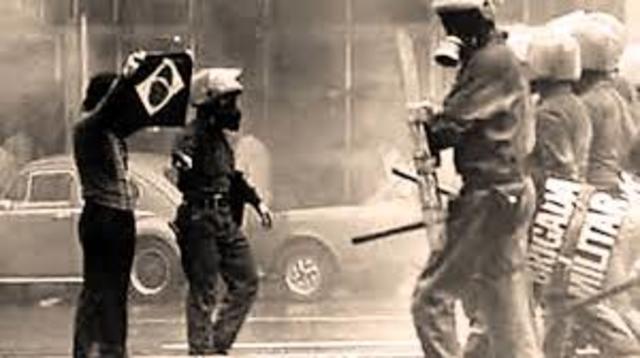 Brasil: dictadura militar.