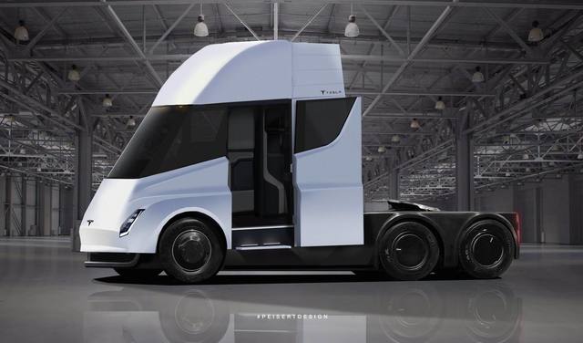 The first semi self driving semi