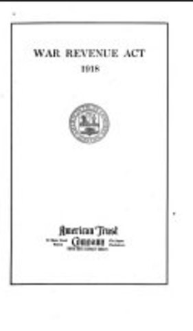 War Revenue Act