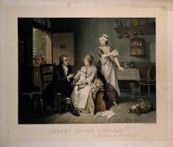Edward Jenner introduced a vaccine to prevent small pox