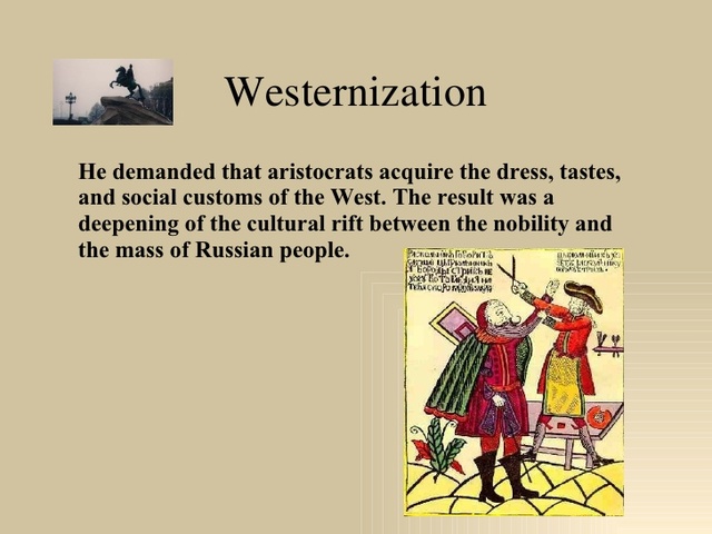 The Westernization of Russia