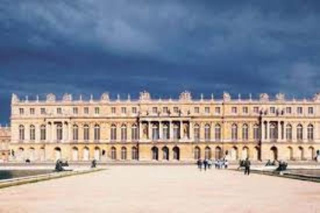 The Palace of Versailles was built under the reign of Louis XIV