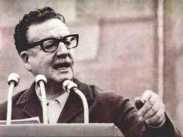 Chile: presidencia del socialista Salvador Allende.