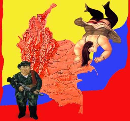 Colombia: período de guerra civil y dictaduras.