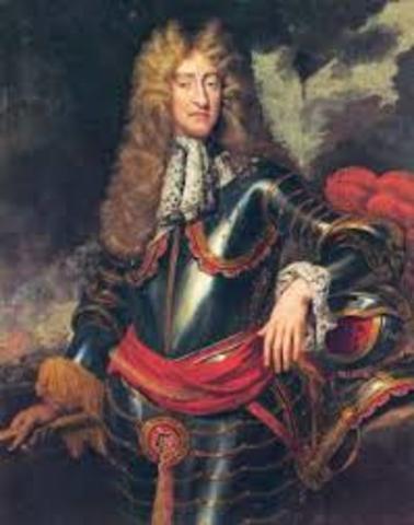 James II became the King of England