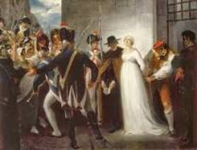  Marie Antoinette was executed