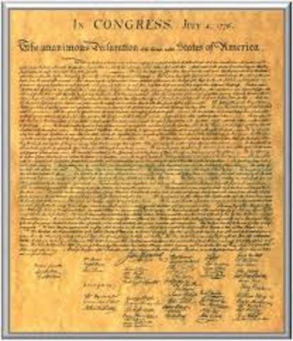 Thomas Jefferson wrote Declaration of independence