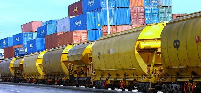 Aumento del transporte terrestre