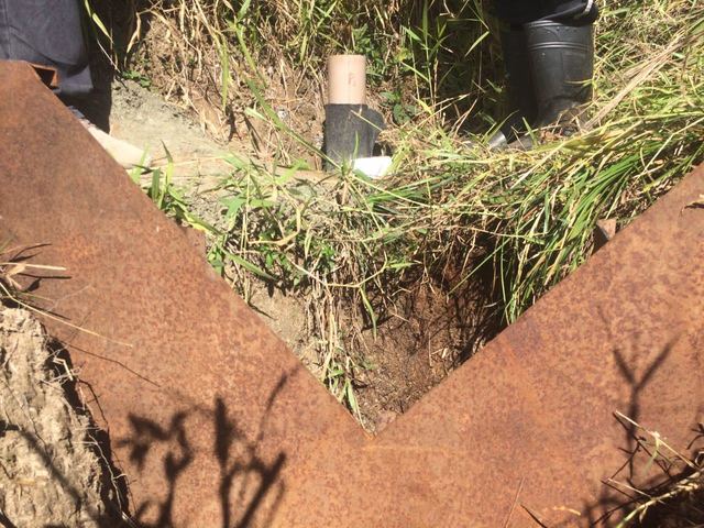 Instalação do segundo vertedouro.