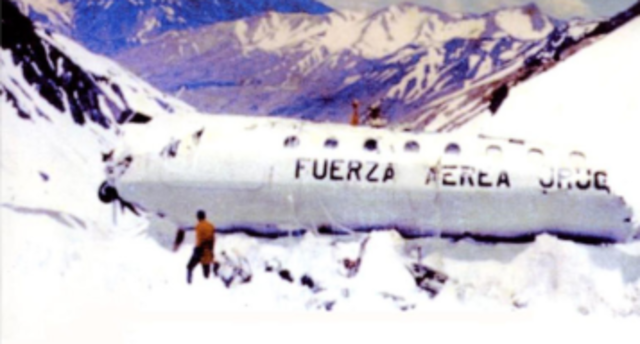 Caída en medio de la nieve