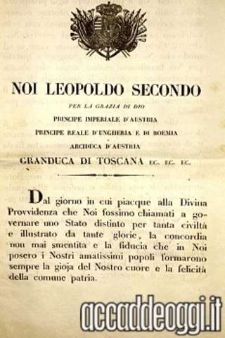 La Costituzione di Leopoldo II