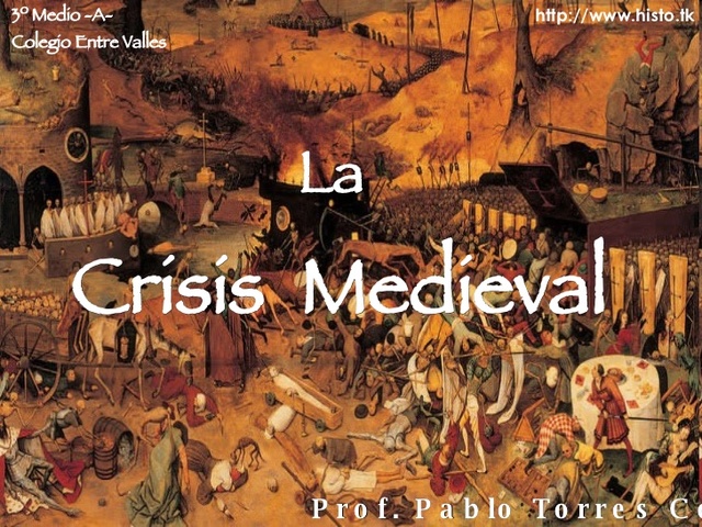 La crisis de La edad media