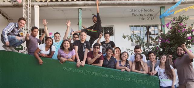 taller de Teatro en Pacho Cundinamarca, en el marco de las SUPERVACAS.