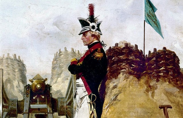 Hamilton in the military career