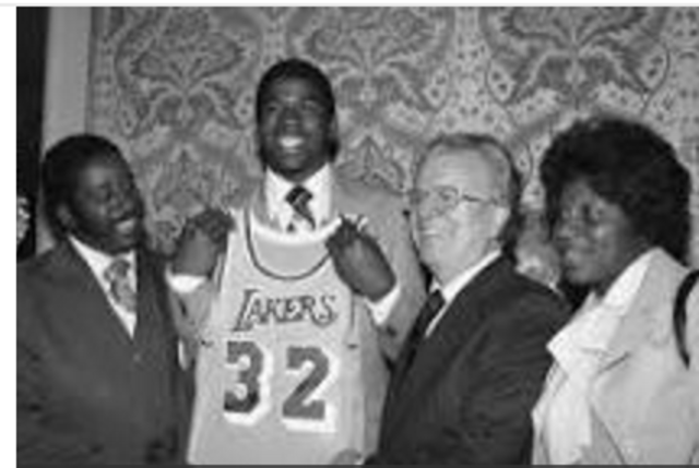 Magic Johnson Drafted