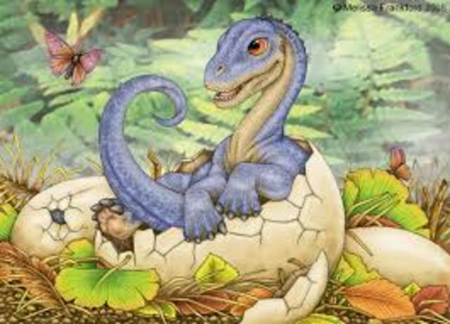 Aparición de los dinosaurios