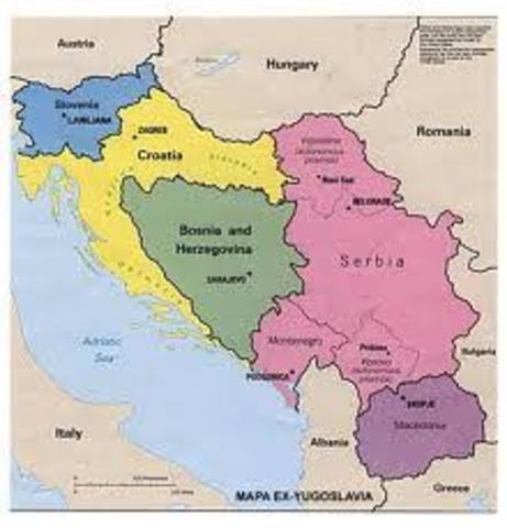 La república de Yugoslavia