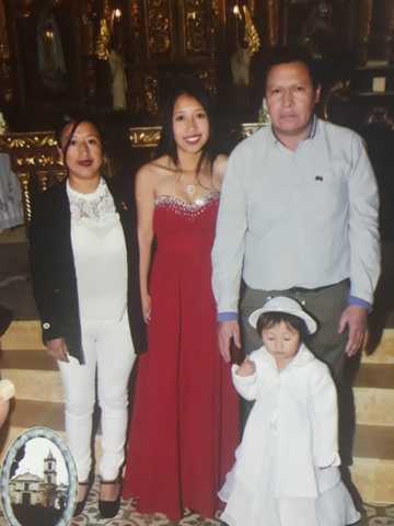 Bautizo de mi hermana