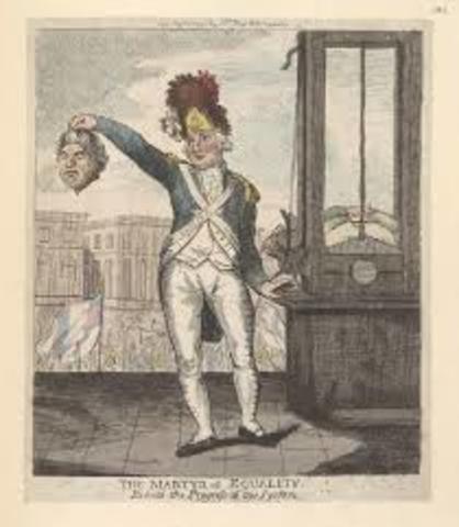 Louis XVI was executed