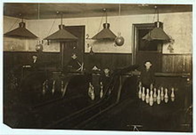 When was bowling invented