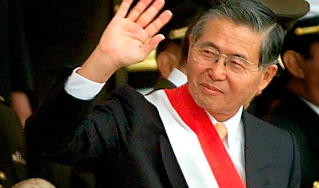 •	1990: Fujimori, presidente de Perú.