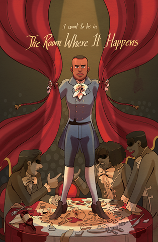 Hamilton´s dinner with Thomas Jefferson