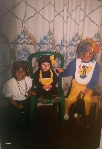 Uno de mis primeros disfraces
