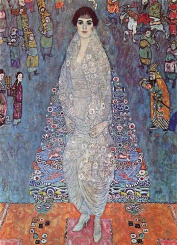 "La baronessa Elisabeth Bachofen-Echt" de Klimt