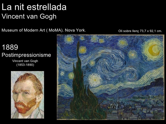 Van Gogh (Autoretrat i nit estelada)